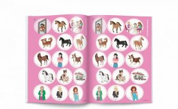Książka dla dzieci Ameet Horse Club z naklejkami (NA 8402)