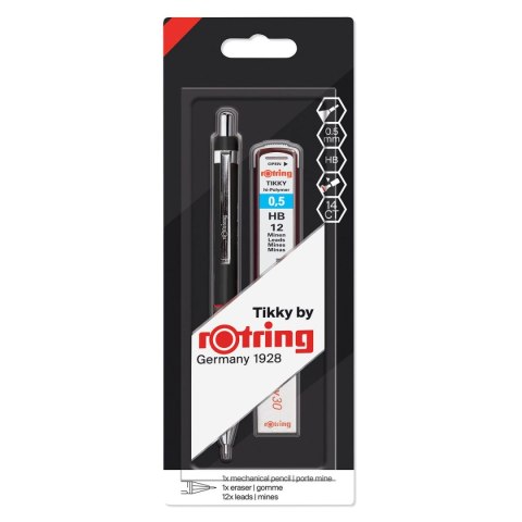 Zestaw piśmienniczy Rotring TIKKY oł+12rysików + gumka 3501170770597 Zestaw piśmienniczy Rotring TIKKY oł+12rysików + gumka 3501170770597