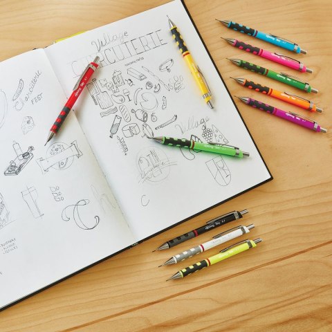 Zestaw piśmienniczy Rotring TIKKY oł+12rysików + gumka 3501170770597 Zestaw piśmienniczy Rotring TIKKY oł+12rysików + gumka 3501170770597