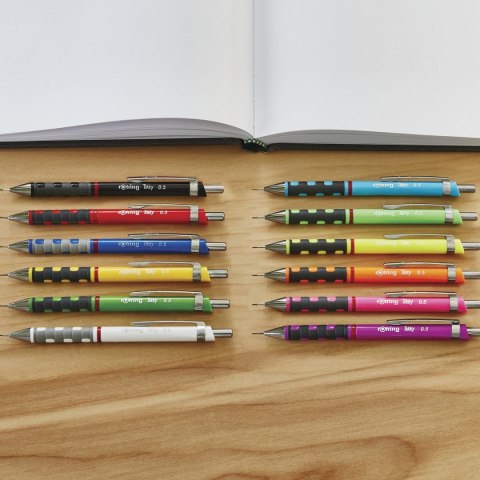 Zestaw piśmienniczy Rotring TIKKY oł+12rysików + gumka 3501170770597 Zestaw piśmienniczy Rotring TIKKY oł+12rysików + gumka 3501170770597