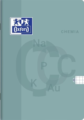 Zeszyt tematyczny A5 chemia 60k. 90g krata Oxford (400175636)