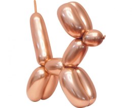 Balon gumowy Godan do modelowania Beauty&Charm, platynowe różowo-złote, 50 szt. różowy (CB-MLGRZ)