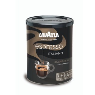 Kawa Lavazza Espresso Italiano Classico | 250G | Mielona | Puszka | karton 12 sz