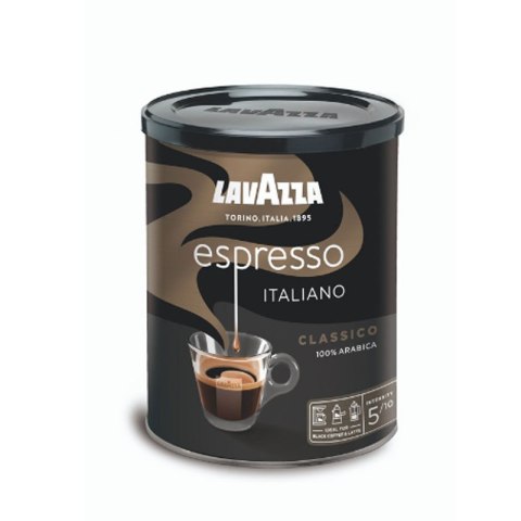 Kawa Lavazza Espresso Italiano Classico | 250G | Mielona | Puszka | karton 12 sz