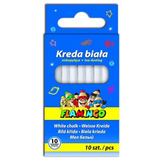 Kreda kolor: biała 10 szt Flamingo (5801W10)