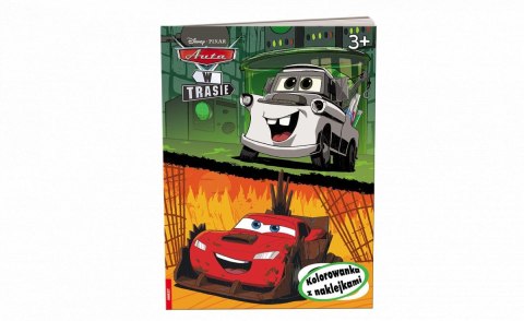 Książka dla dzieci Auta z naklejkami Ameet (NA 9131)