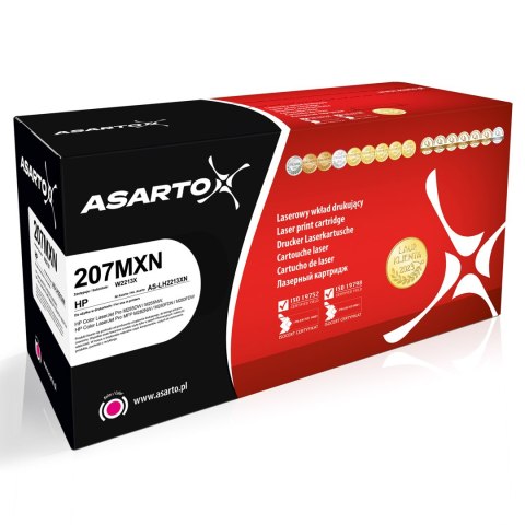 Toner Asarto do HP 207MX | W2213X | 2450 str. | magenta | z chip