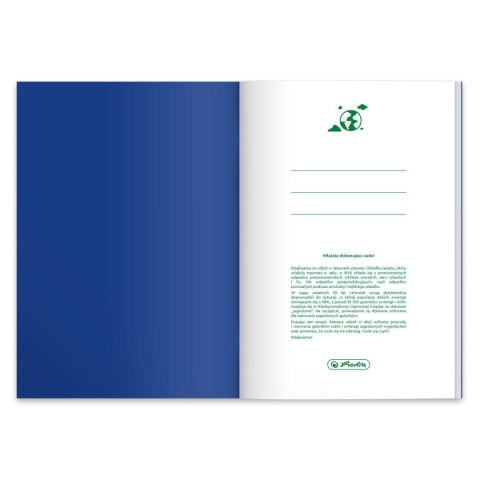 Zeszyt Colors Eco PP 9552381 A4 60k. 70g krata Herlitz (400198132)