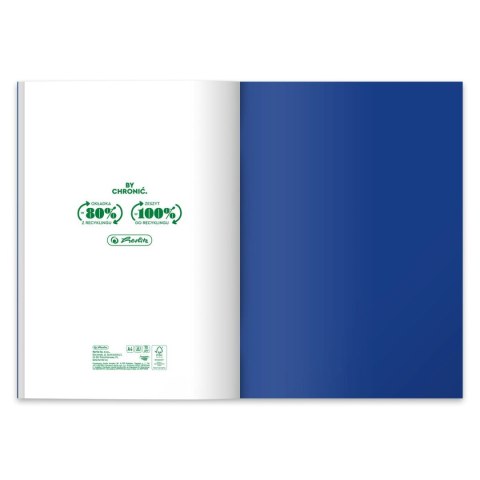 Zeszyt Colors Eco PP 9552381 A4 60k. 70g krata Herlitz (400198132)