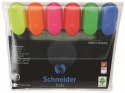 Zakreślacz Schneider Job 6 kolorów (150096)