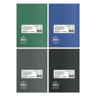 Zeszyt A5 Ocean Colors Eco PP 9552407 60k. 70g krata Herlitz (400197971)