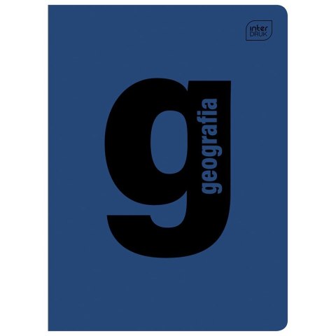 Zeszyt tematyczny Geografia A5 60k. 70g krata Interdruk