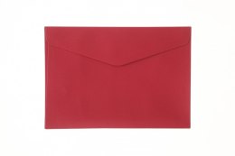 Koperta pearl czerwony k C5 czerwona Galeria Papieru (280638) 10 sztuk