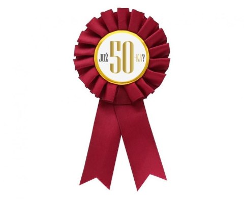 Kotylion Już 50-tka bordowa Godan (YH-K50B)