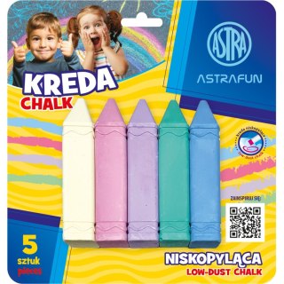 Kreda Jumbo kolor: mix 5 szt Astra Fun (330022002)