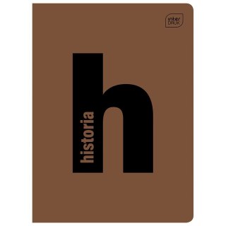 Zeszyt tematyczny A5 historia 60k. 70g Interdruk