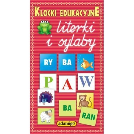Klocki pozostałe Adamigo edukacyjne Klocki pozostałe Adamigo edukacyjne