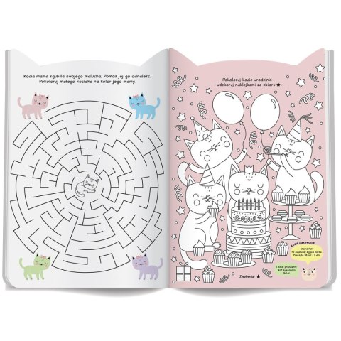 Kolorowanka FRIENDS KOT Bebe (5902277328663)