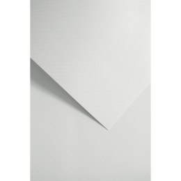 Papier ozdobny (wizytówkowy) Galeria Papieru batik biały A4 - biały 230g (200901)