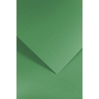 Papier ozdobny (wizytówkowy) A4 gładki zielony zielony 210g Galeria Papieru (205512)