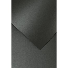 Papier ozdobny (wizytówkowy) millenium A4 czarny 250g Galeria Papieru (200717)