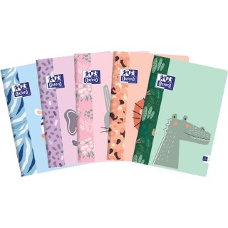 Zeszyt A5 kids 16k. 90g podwójna linia kolor Oxford (400170239)