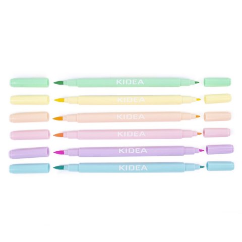 Flamaster Kidea Pastel 6 kol. (FDPBB6KA) Flamaster Kidea Pastel 6 kol. (FDPBB6KA)