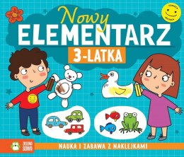 Książeczka edukacyjna Nowy elementarz 3-latka Zielona Sowa