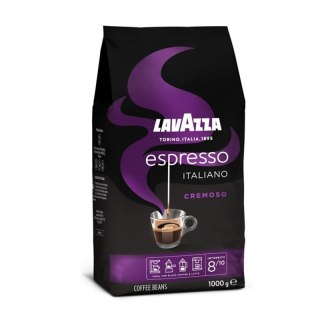 Kawa Lavazza Espresso Italiano Cremoso | 1 kg | Ziarnista | karton 6 szt.