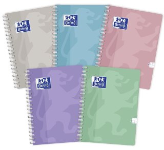 Notes (notatnik) A5 TOUCH PASTEL 80k. krata Oxford (400175357)