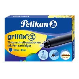Wkład do pióra kulkowego Pelikan Griffix, niebieski (PN960567)