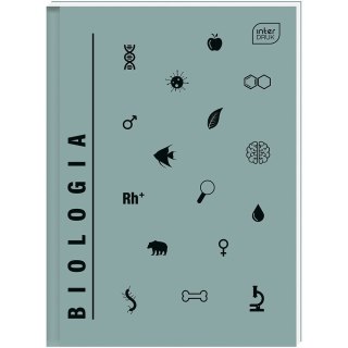 Brulion tematyczny 5902277332387 A5 80k. 70g krata Interdruk (Biologia)