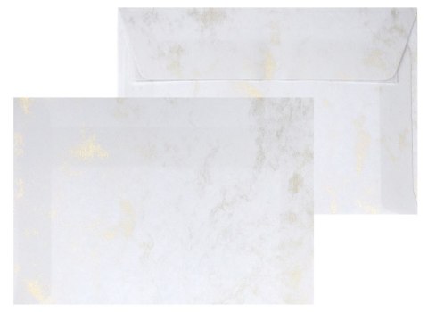 Koperta marmur złoty A4 złota Galeria Papieru (280293) 10 sztuk