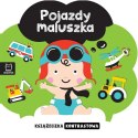 Książeczka edukacyjna Książeczka kontrastowa Pojazdy maluszka Aksjomat