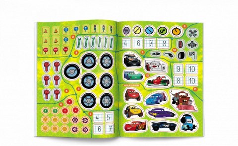 Książka dla dzieci Disney Uczy. Auta Liczymy w warsztacie Ameet (ULI 9301)