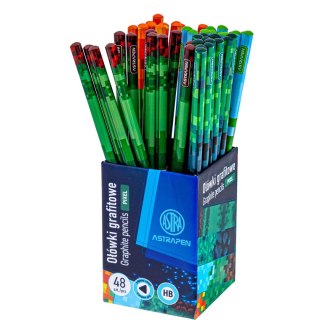 Ołówek ASTRAPEN Pixel One grafitowy trójkątny HB Astra (206023002)