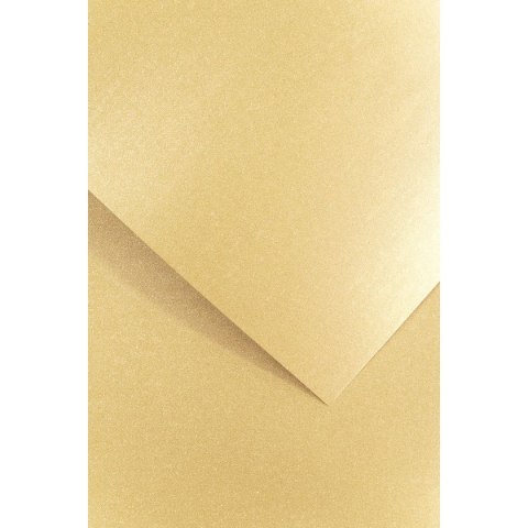 Papier ozdobny (wizytówkowy) millenium złoty A4 złoty 180g Galeria Papieru (200772)