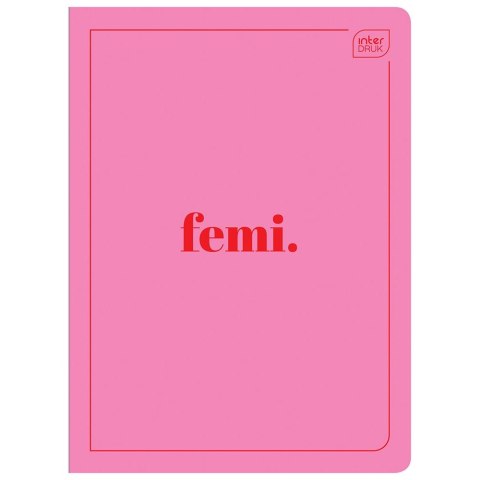 Zeszyt CATCH THE COLOURS A5 80# A5 80k. 70g krata Interdruk