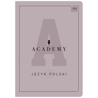 Zeszyt tematyczny A5 ACADEMY 60k. 90g linia Interdruk (ZE60=POLACA)