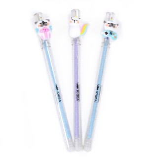 Długopis Z figurką wymazywalny wkład niebieski Kidea (DWFIKAD)