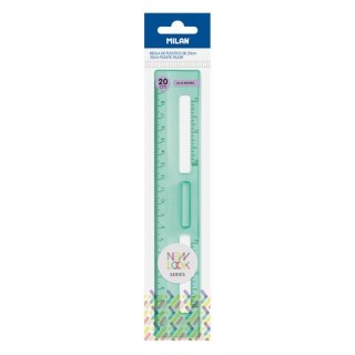 Linijka plastikowa New Look 20cm Milan (357801NL)