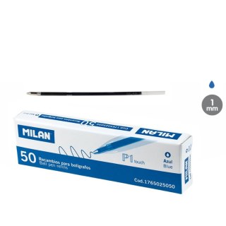 Wkład do długopisu P1 wkład niebieski Milan (1765025050)