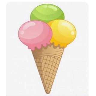 Zestaw kreatywny dla dzieci Malowanie po numerach 18x24cm lody Norimpex (NO-1008777)