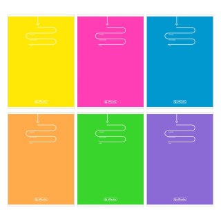 Zeszyt A5 Color Blocking 60k. 70g krata Herlitz (9583212)