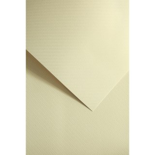 Papier ozdobny (wizytówkowy) A4 batyst kremowy kremowy 180g Galeria Papieru (204112)