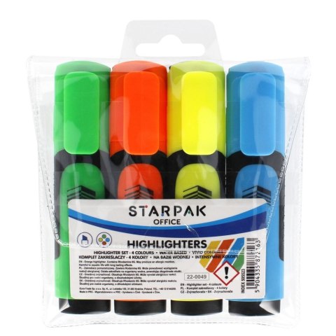 Zakreślacz wkład mix Starpak (505523)