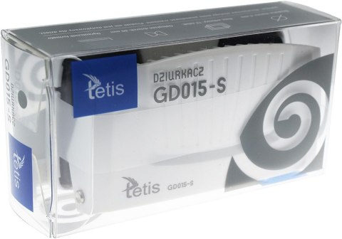 Dziurkacz szary szary 12k (GD015-S) Tetis