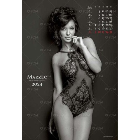 Kalendarz ścienny FOTO-MARZENIA 13-planszowe 2024 320mm x 470mm Lucrum (RW14)