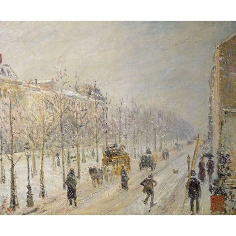 Kalendarz ścienny MALARSTWO IMPRESJONISTÓW 13-planszowe 2024 320mm x 470mm Lucrum (RW07)