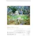 Kalendarz ścienny MALARSTWO IMPRESJONISTÓW 13-planszowe 2024 320mm x 470mm Lucrum (RW07)